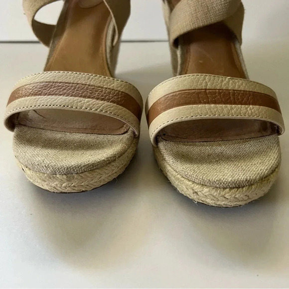 Fossil Women’s Wedge Espadrille Sandals Size 11 Boho - Picture 4 of 14